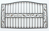 Забор металлический Усадьба